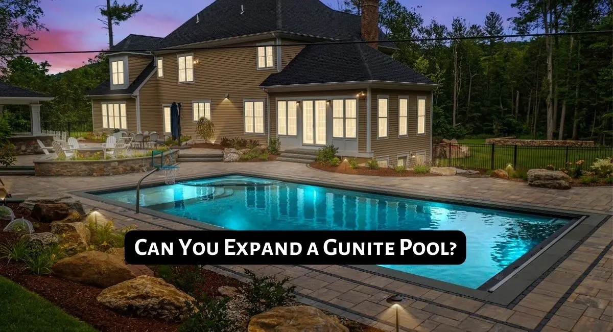 Can You Expand a Gunite Pool