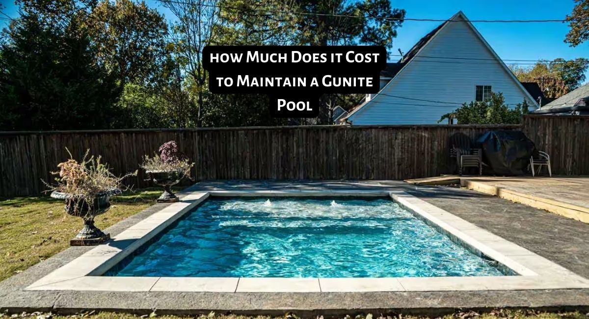 how Much Does it Cost to Maintain a Gunite Pool