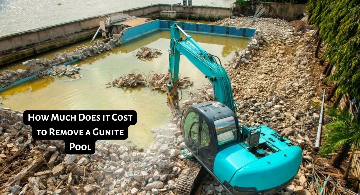 How Much Does it Cost to Remove a Gunite Pool