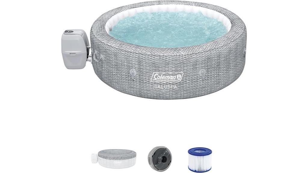 inflatable hot tub review