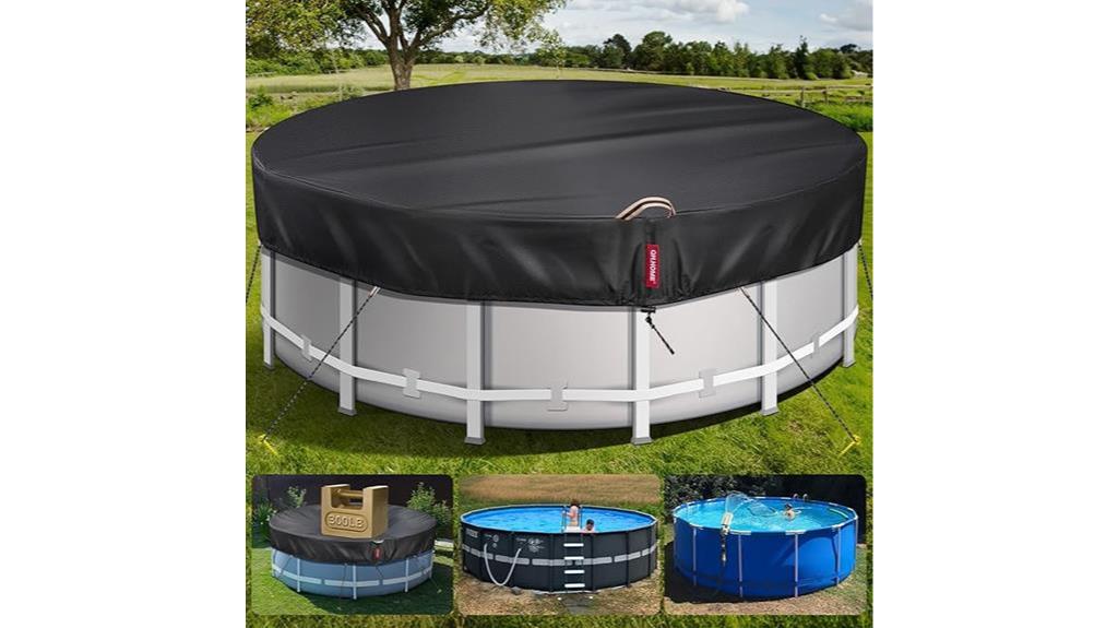 18ft above ground pool cover