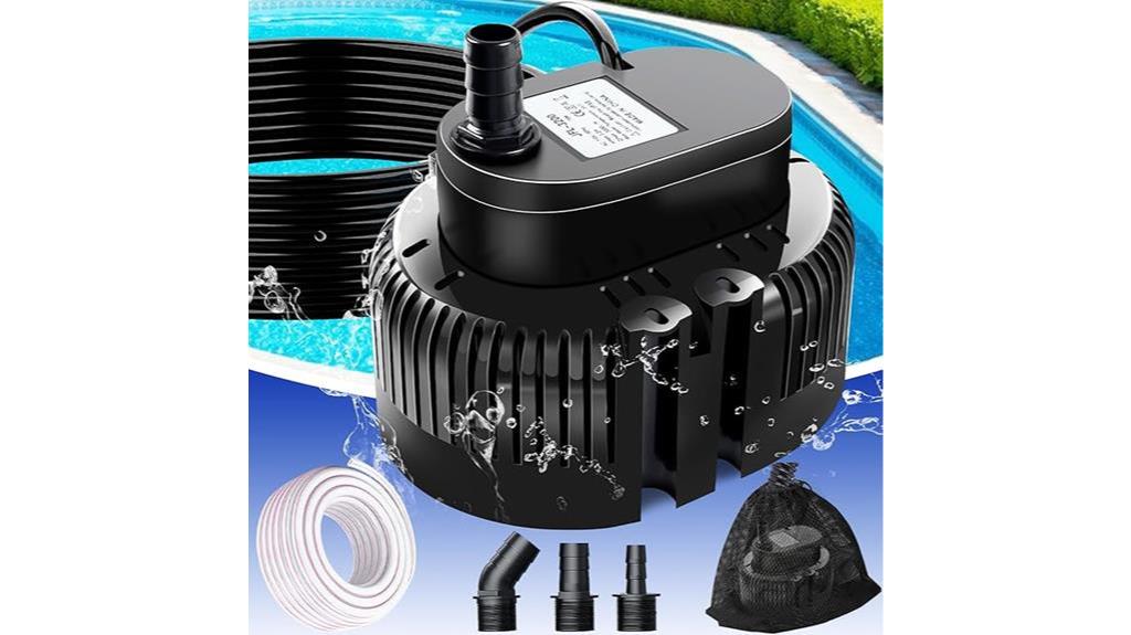 above ground pool pump