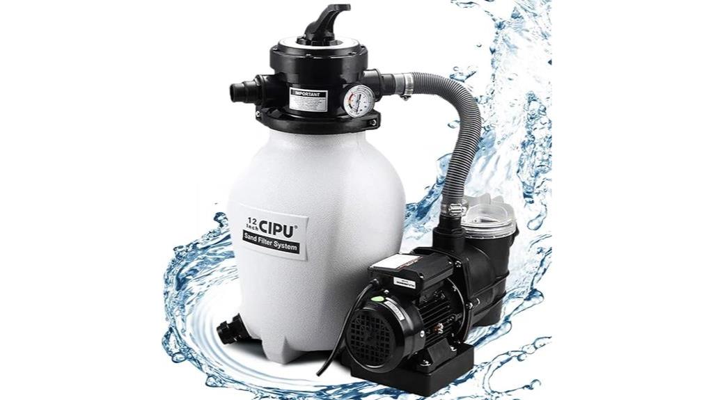 above ground pool pump