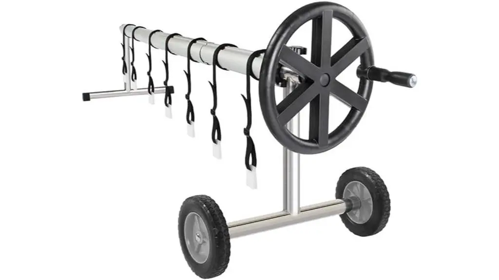 5 Best Solar Cover Reels for Inground Pools: Easy Solutions for Effortless Pool Maintenance aluminum solar pool reel