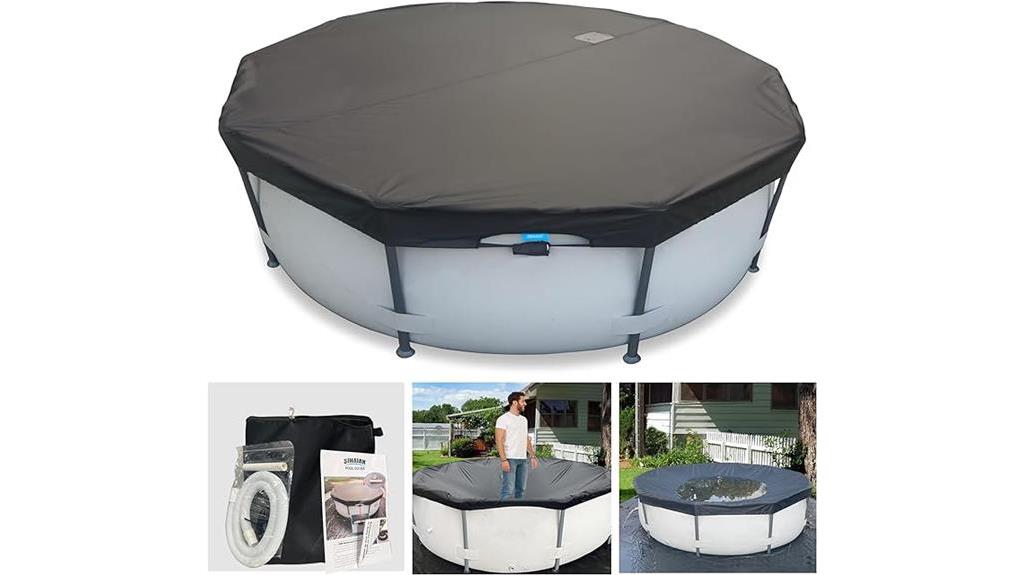 automated 14 foot pool cover