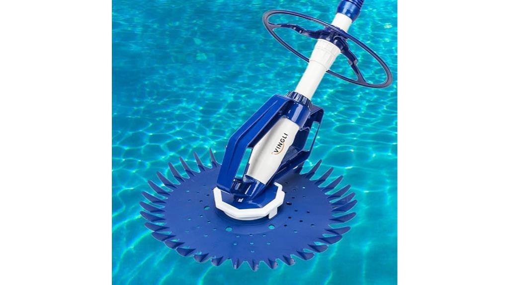 automatic pool cleaning device