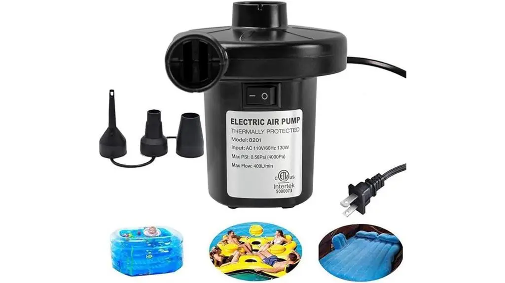5 Best Electric Air Pumps for Pool Floats: Inflate Your Summer Fun in No Time bompow electric inflatable pump