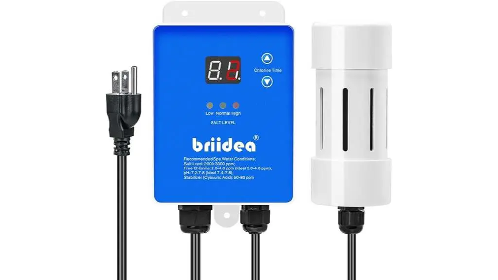 The 5 Best Salt Water Systems for Hot Tubs in 2024 - Enjoy a Relaxing Soak With Ease briidea salt chlorine generator