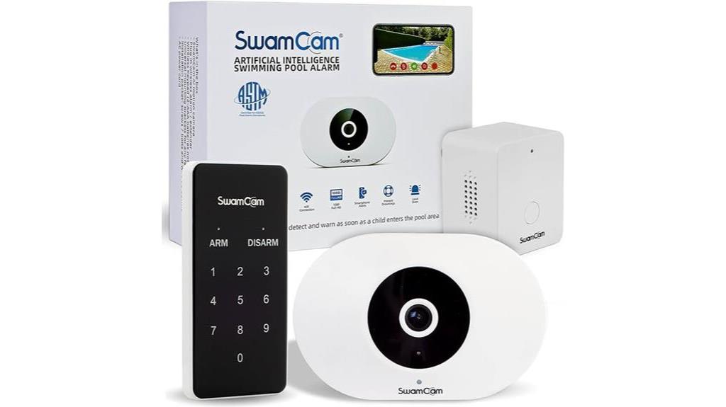 certified pool alarm camera