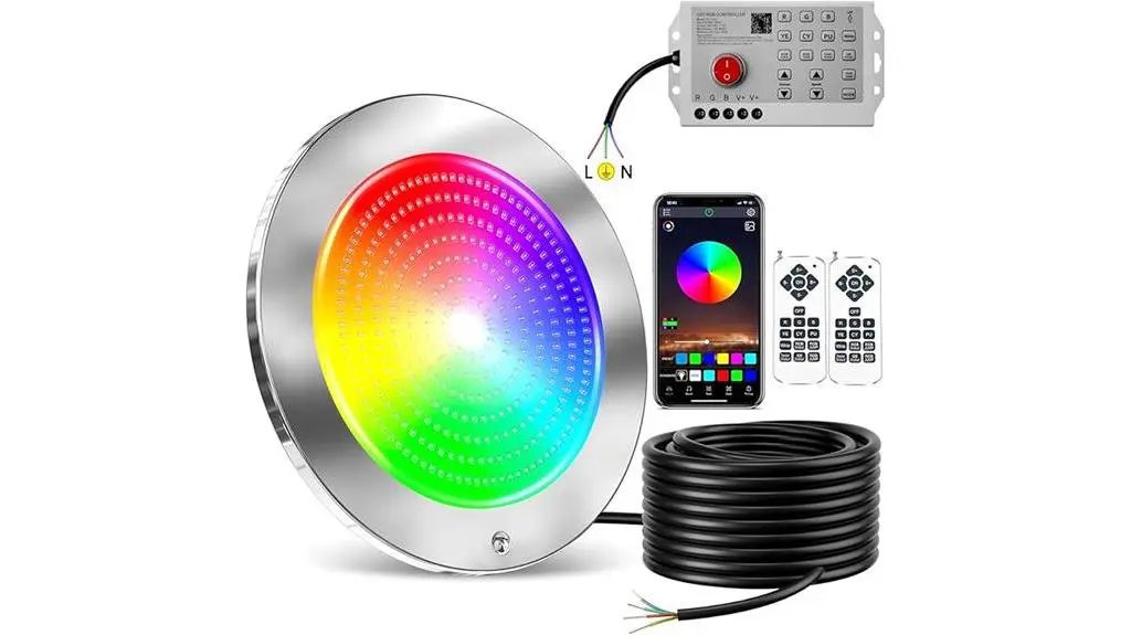 5 Best LED Pool Lights to Illuminate Your Summer Nights color changing led pool lights