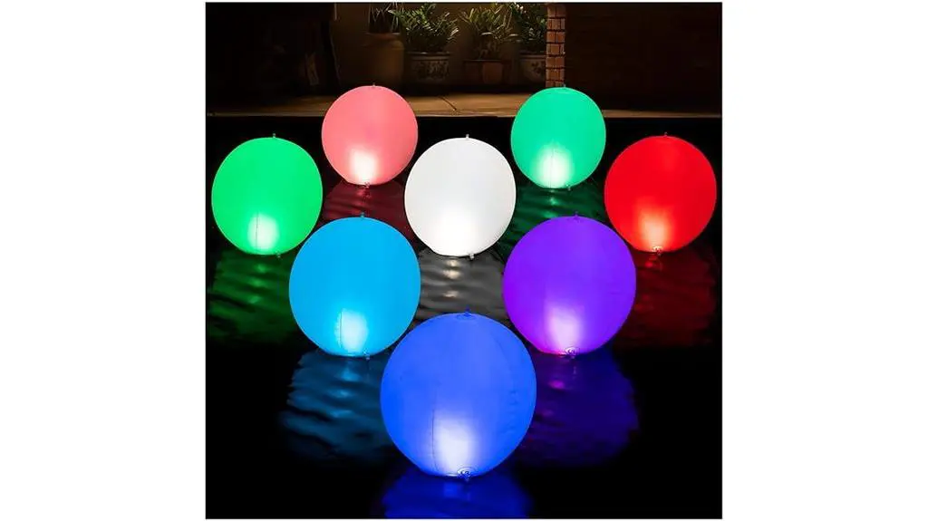 5 Best Solar Floating Pool Lights for a Magical Night Swim color changing solar lights
