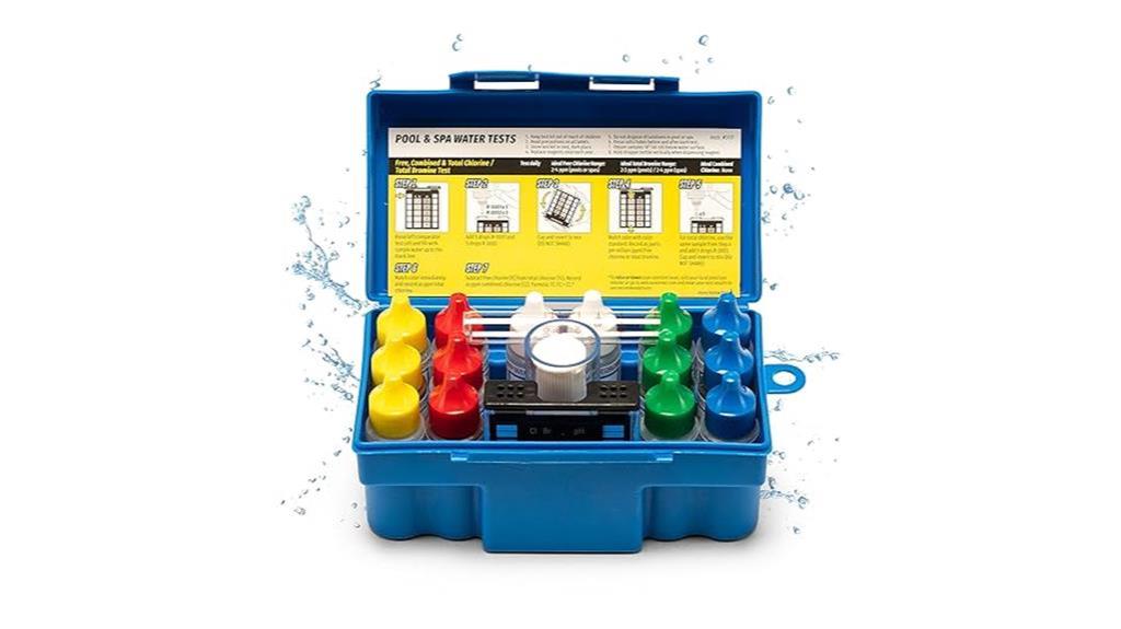 comprehensive pool testing kit