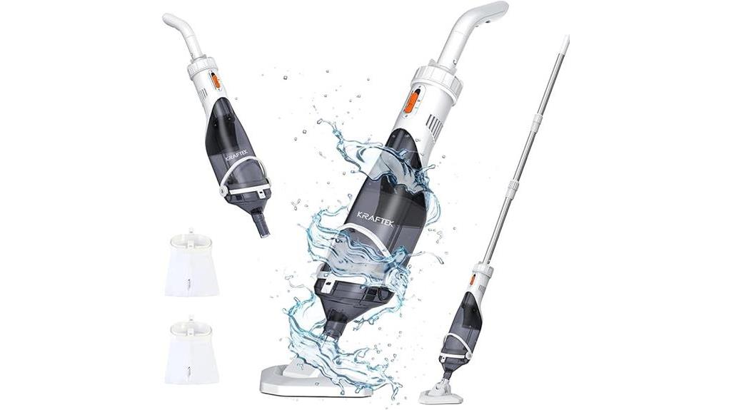 cordless rechargeable pool vacuum