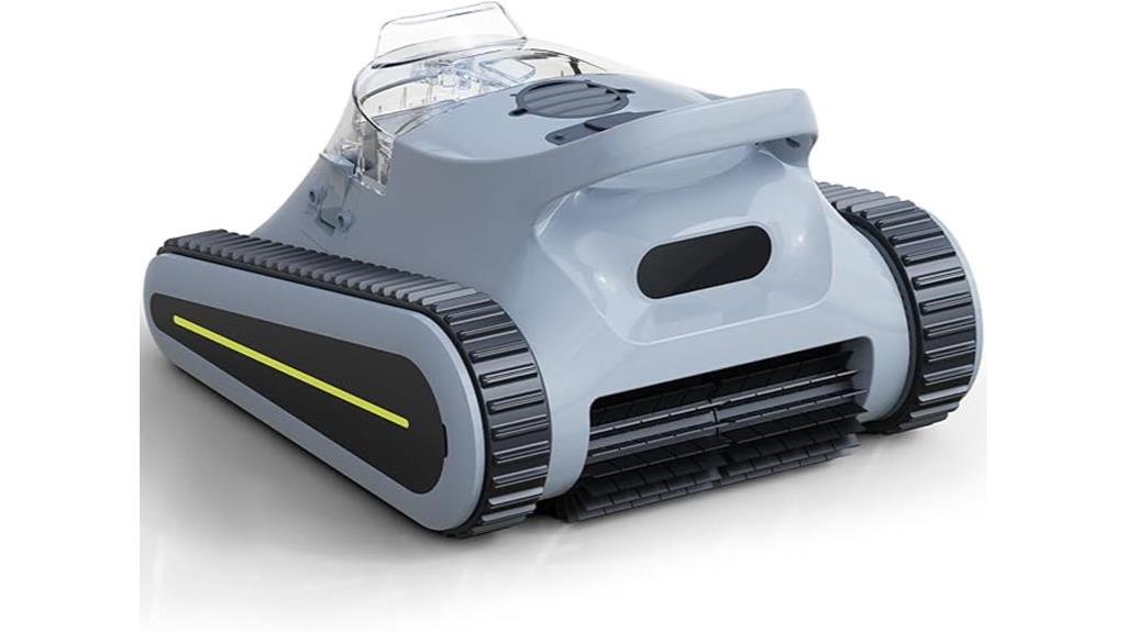 cordless robotic pool vacuum