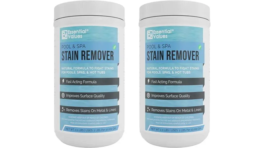 5 Best Fiberglass Pool Cleaners of 2024 - Keep Your Pool Sparkling Clean essential values stain remover