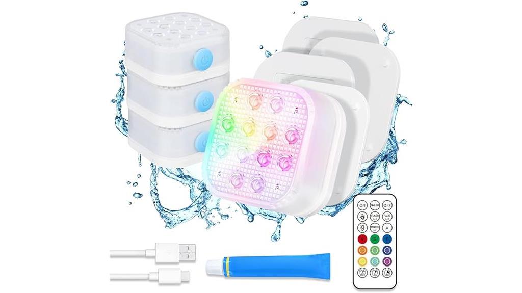 homly pool lights remote