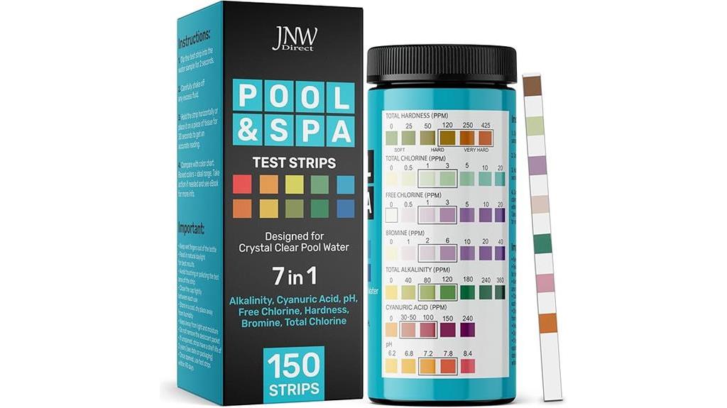 jnw pool test strips