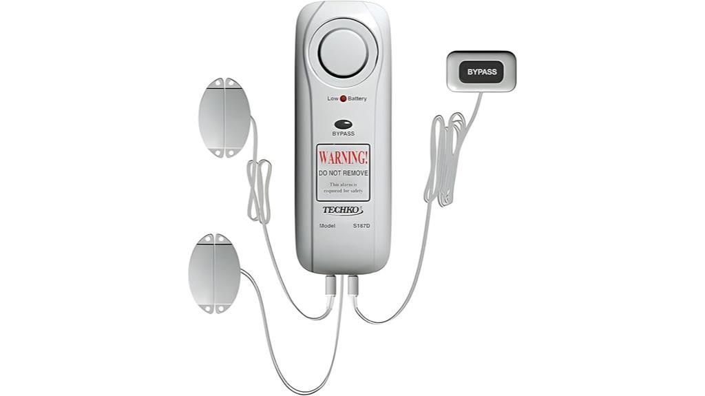 light grey pool alarm system