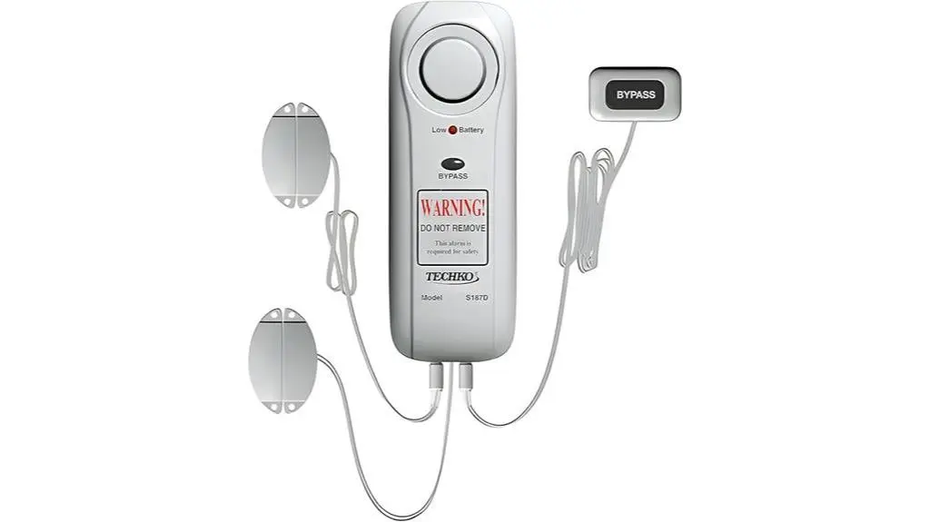 The 5 Best Sliding Door Pool Alarms to Keep Your Little Ones Safe in 2024 light grey pool alarm system