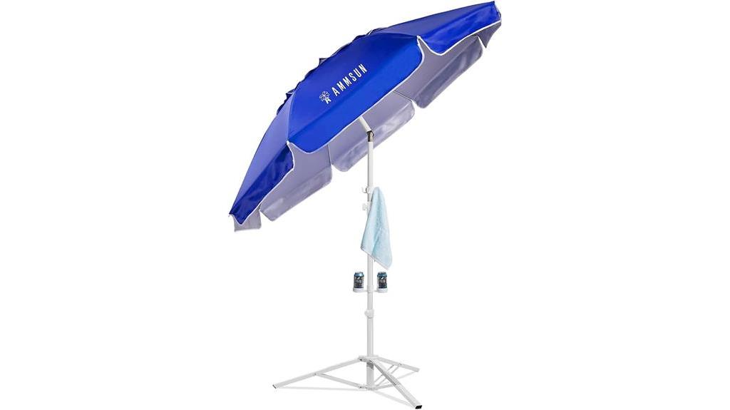 portable umbrella with stand