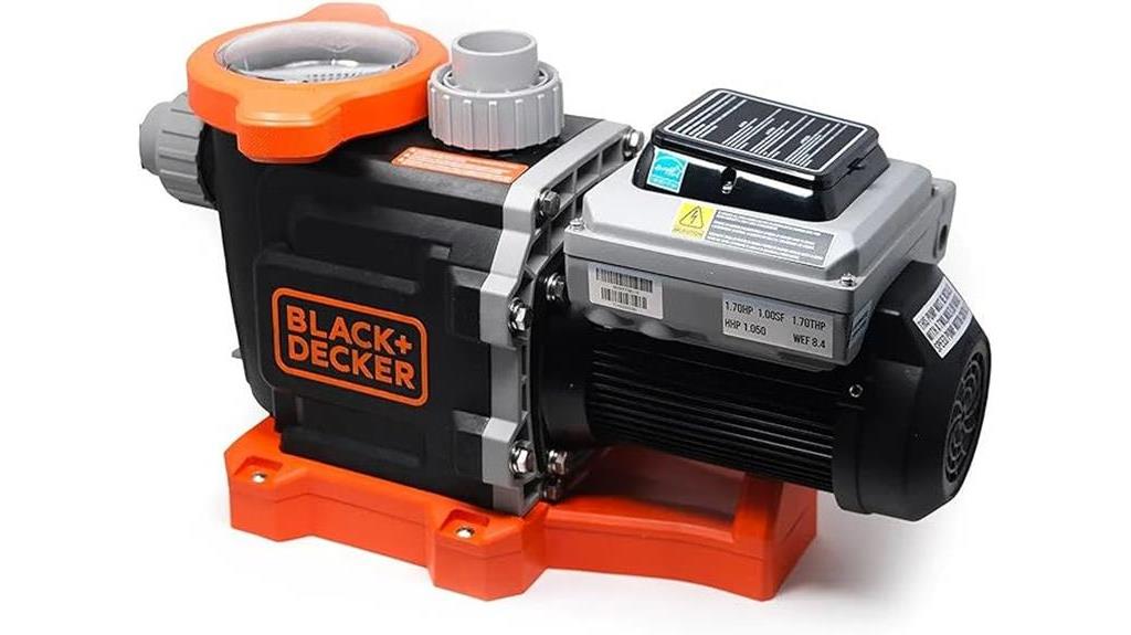 powerful variable speed pump