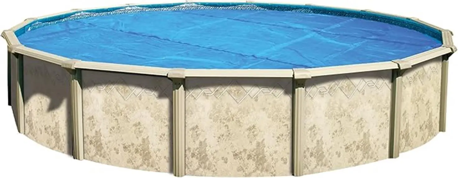 The 5 Best Solar Pool Covers for 24 Ft Round Pools - Keep Your Water Warm and Clean premium blue solar pool cover