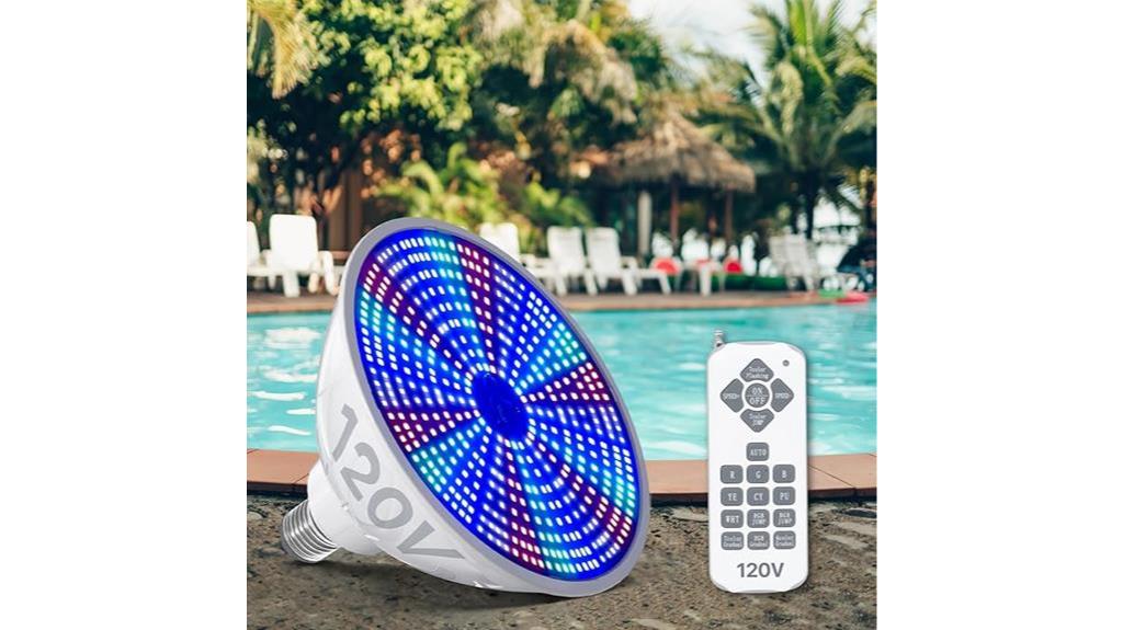 remote controlled 40w led pool lights