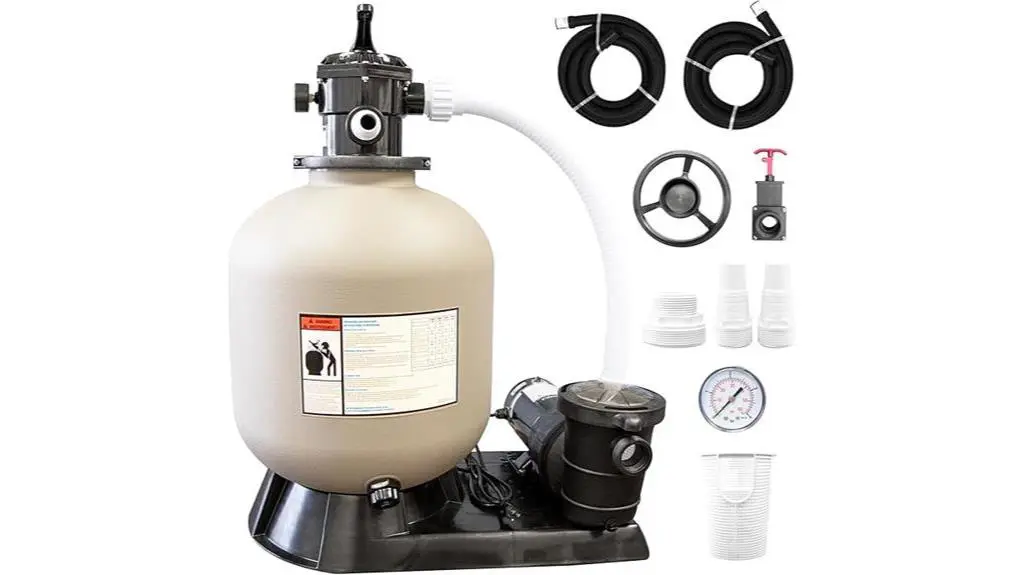 The 5 Best Above Ground Pool Pumps and Filter Combos for a Crystal Clear Swim This Summer swimline pool sand filter