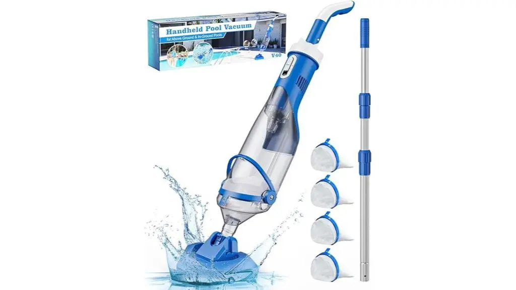 The 5 Best Above Ground Pool Vacuums for Algae Removal - Cleaner Pools Made Easy telescopic cordless pool vacuum