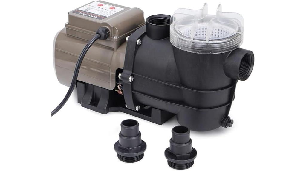 timer equipped 2700gph pump