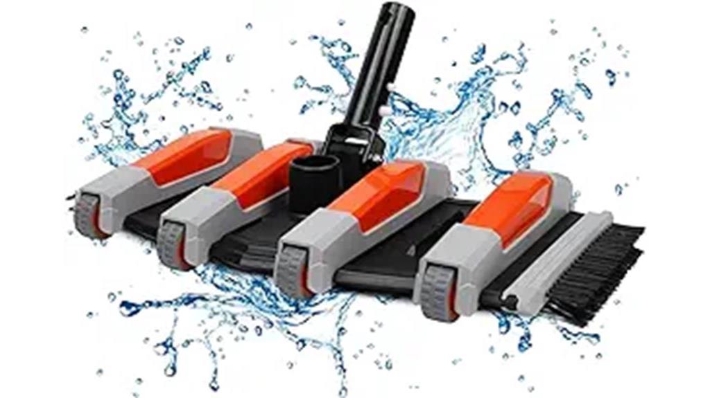 versatile pool vacuum head