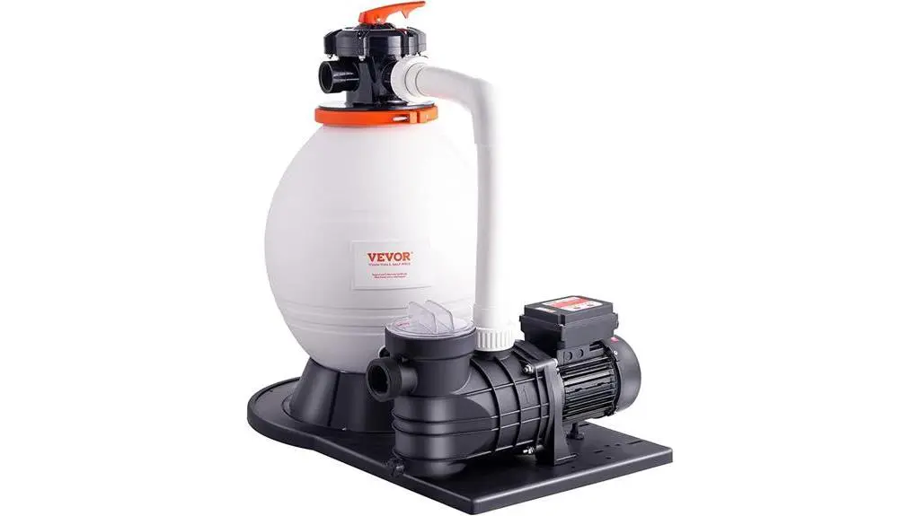 The 5 Best Above Ground Pool Pumps and Filter Combos for a Crystal Clear Swim This Summer vevor sand filter system