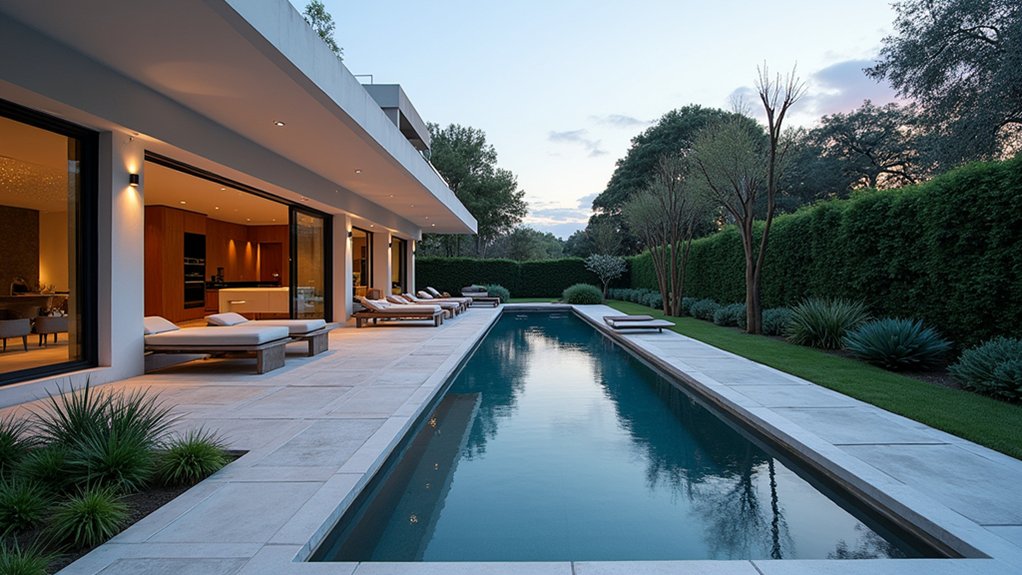 bold geometric pool designs