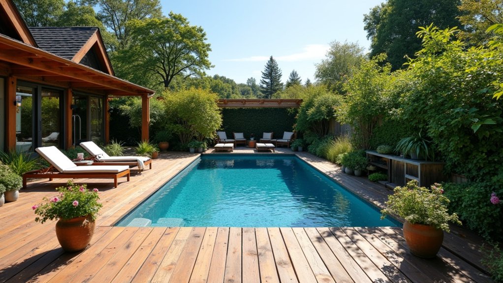 budget friendly pool deck ideas