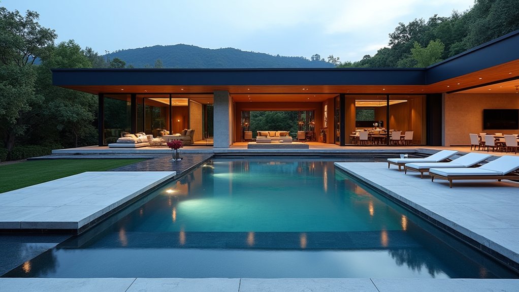 23 Modern Pool Design Ideas That Redefine Outdoor Living cascading elegant outdoor retreats