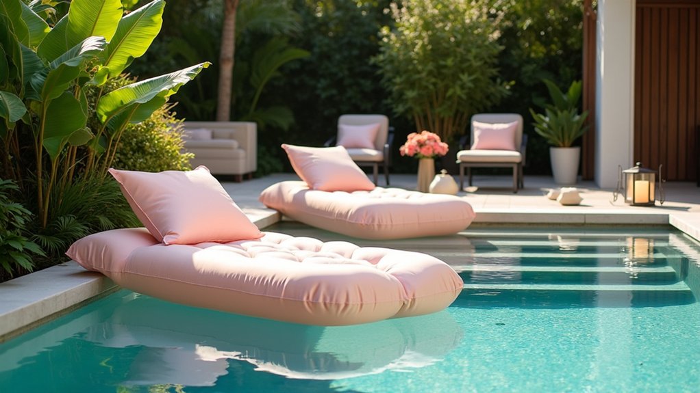 23 Creative Pool Ideas on a Budget That Still Look Luxurious charming floating pool decor
