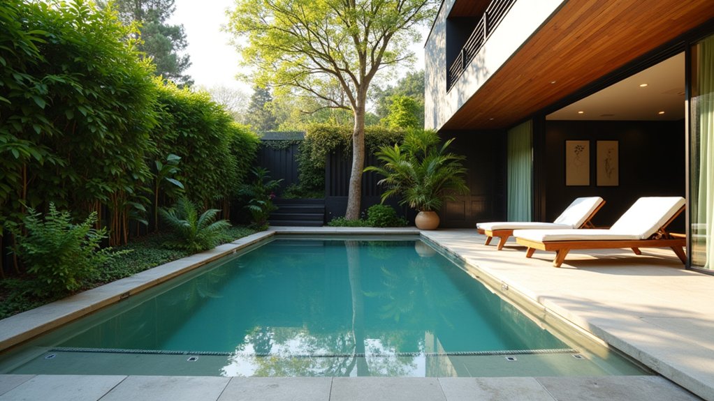 20 Classic Pool Design Ideas That Never Go Out of Style chic compact plunge pool