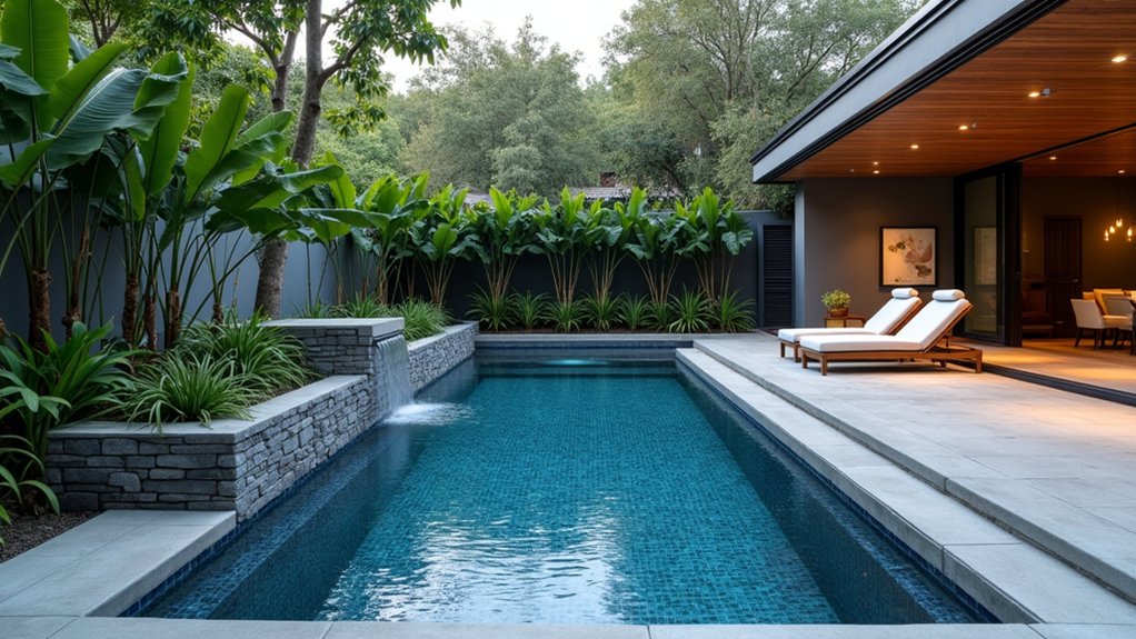 15 Clever Pool Ideas for Small Yards That Maximize Space chic luxury plunge pools