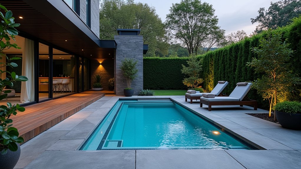 20 Elegant Swimming Pool Design Ideas for Every Home chic small space oasis