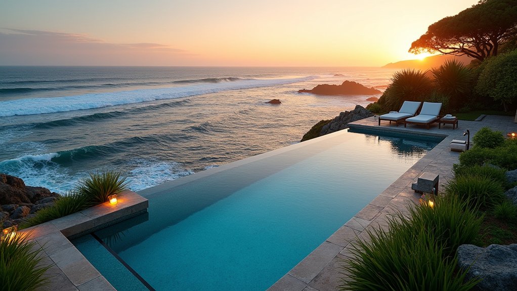 15 Infinity Pool Design Ideas for Jaw-Dropping Landscapes cliffside infinity pool experience