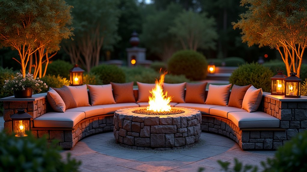 cozy fire pit gatherings