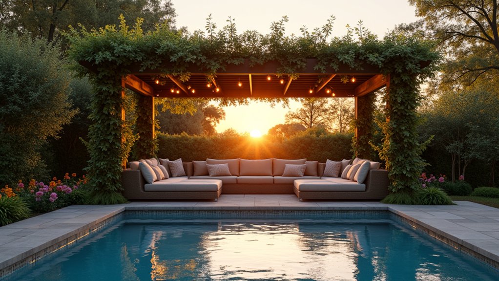 20 Clever Backyard Above Ground Pool Landscape Ideas That Work in Any Yard create serene backyard oasis
