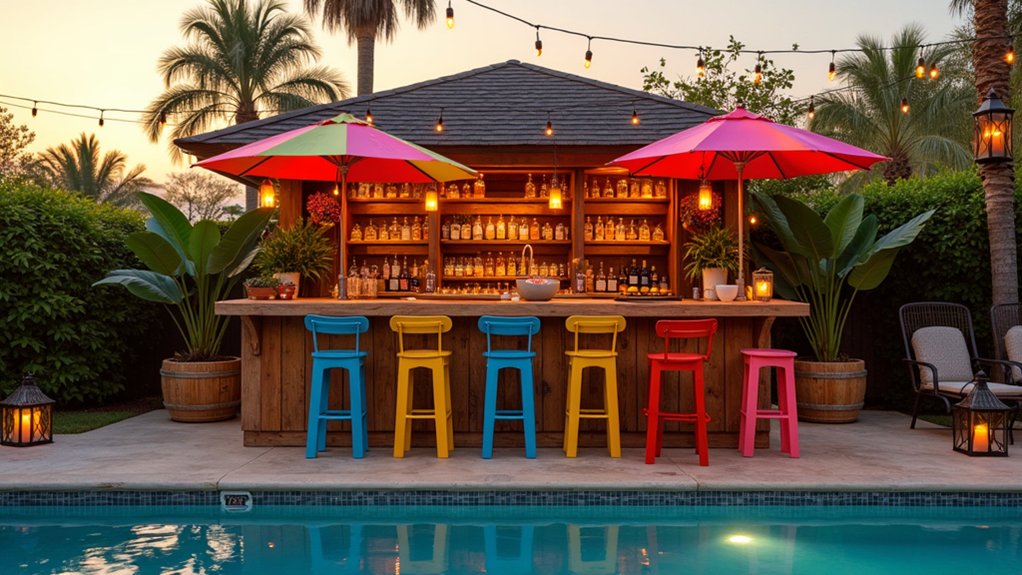 19 Fun Pool Deck Decorating Ideas to Add Personality to Your Space create your own oasis