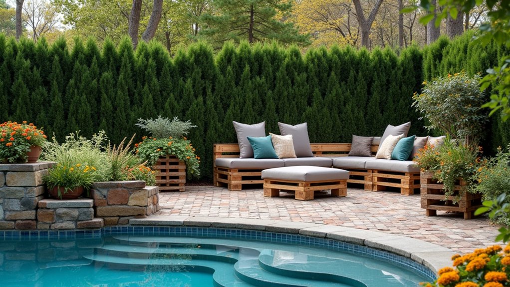 18 Budget-Friendly Pool Landscaping Ideas That Look High-End creative recycled pool landscaping