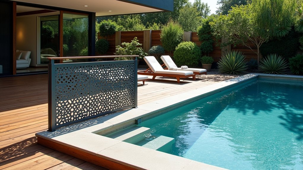 21 Safe and Stylish Pool Deck Railing Ideas to Frame Your View customizable modern safety railings