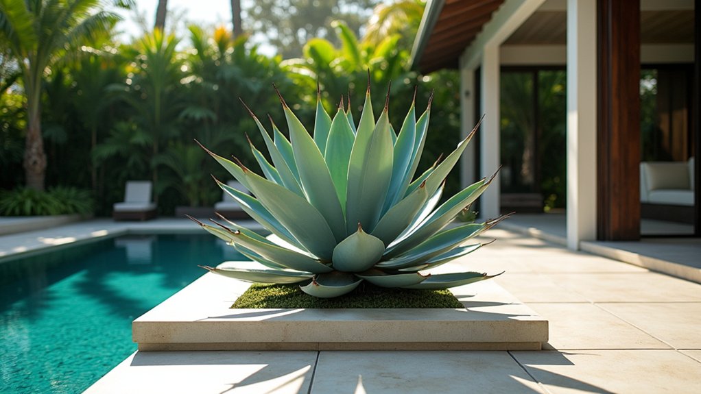 18 Gorgeous Pool Landscaping Plants That Bring Your Yard to Life desert elegance by poolside