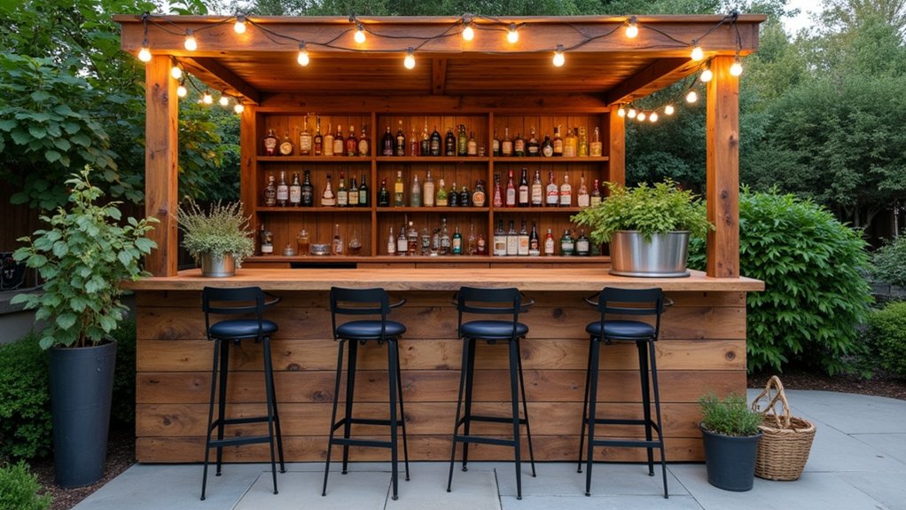 19 Smart Pool Deck on a Budget Ideas That Look Expensive diy outdoor bar makeover