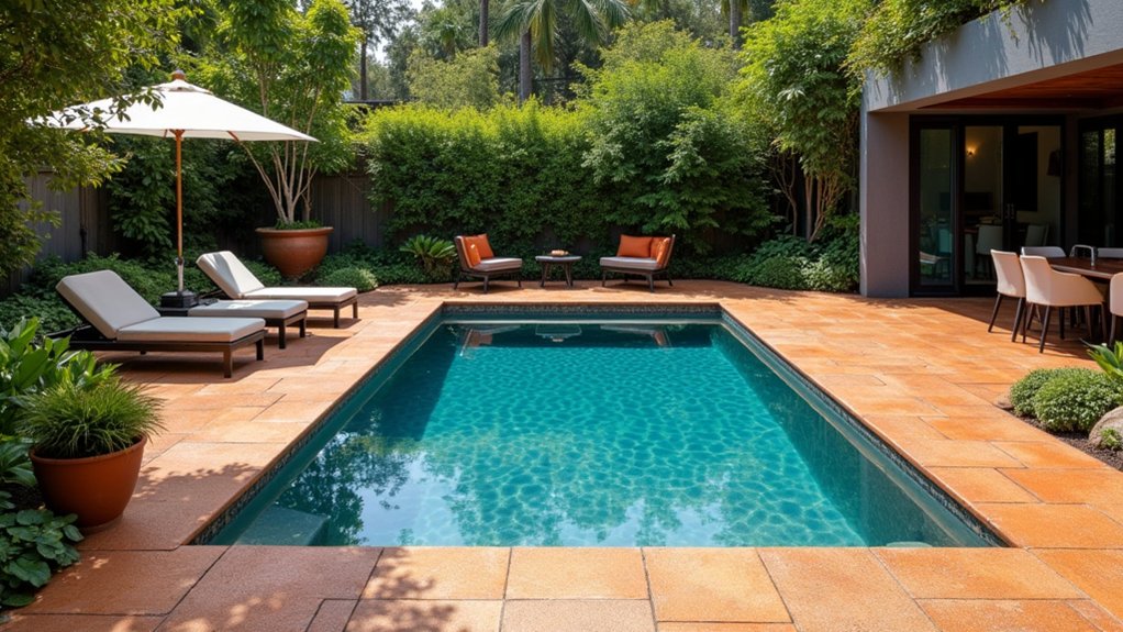 23 Tough Pool Deck Coating Ideas That Stand Up to the Elements durable slip resistant pool coatings