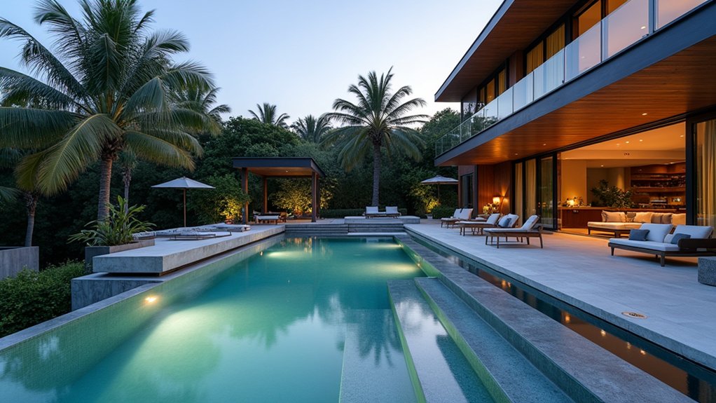 20 Contemporary Pool Design Ideas for Stylish Homes dynamic multi level pool design