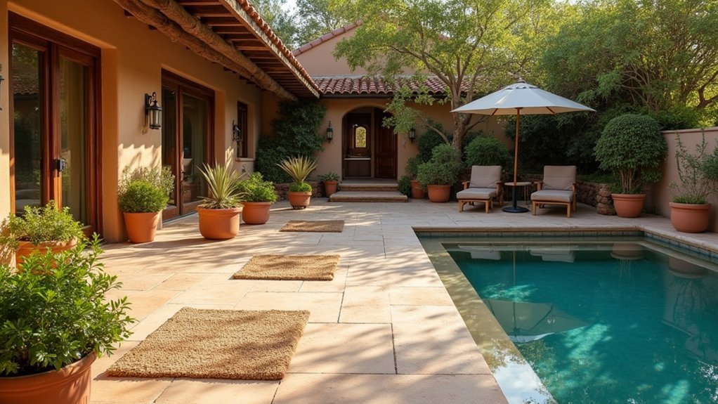 earthy tones for tranquility